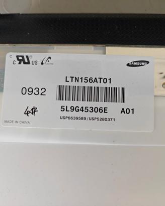 Display LTL156AT01 Acer