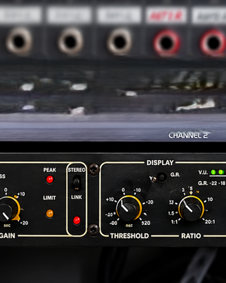 Compressore limiter stereo/due CH Drawmer DL221