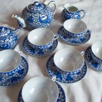 SERVIZIO DA THE VINTAGE IN PORCELLANA GIAPPONESE