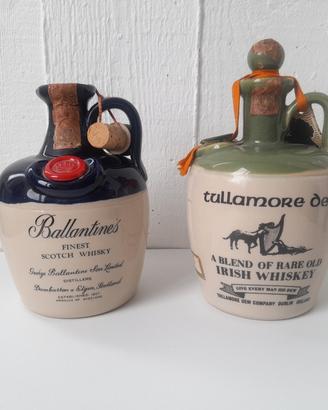 Wiskey da collezione Ballantine's + Tullamore Dew