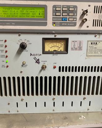 AMPLIFICATORE FM  RVR PJ1000M  1Kw RF
