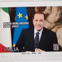 Francobolli Commemorativi Silvio Berlusconi 
