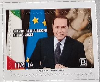 Francobolli Commemorativi Silvio Berlusconi 