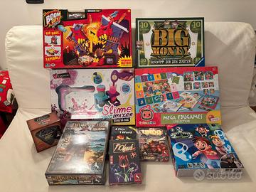 Stock 10 giochi da tavolo RICHIESTI - SIGILLATI