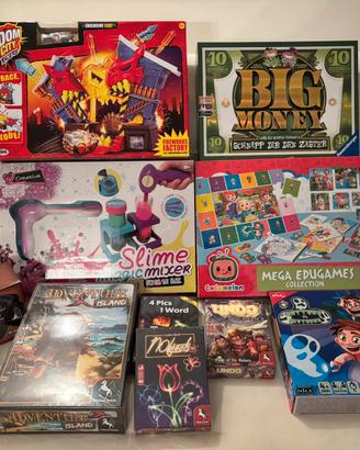 Stock 10 giochi da tavolo RICHIESTI - SIGILLATI