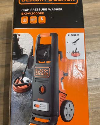 Idropulitrice ad alta pressione Black+Decker 2000W