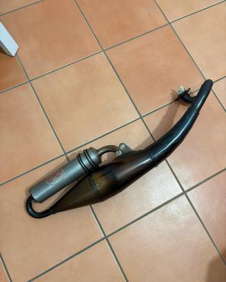 scarico leovince TT handmade piaggio