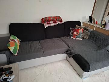 divano letto matrimoniale contenitore