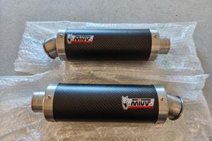 Scarico terminale doppio Mivv Z1000 2003-2006