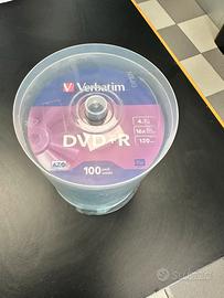 100 Dvd +R Verbatim 4.7 Gb 16x