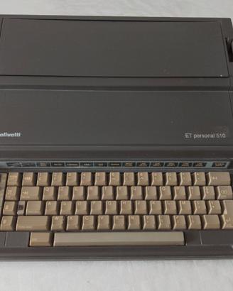 Macchina da scrivere Olivetti ET Personal 510