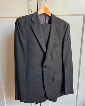 Abito uomo elegante grigio scuro lana ZARA tg. 46