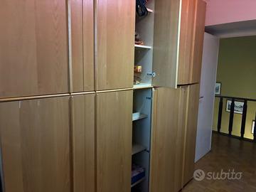 armadio gardaroba 4 doppie ante più anta piccola c