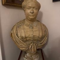 BUSTO FEMMINILE IN GESSO
