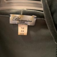 Vestito in Velluto verde