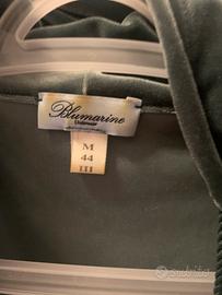 Vestito in Velluto verde