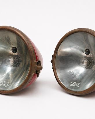 Coppia fari Fiat d’epoca Ø 24,5 cm