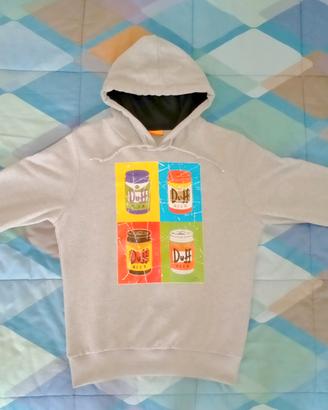Felpa cappuccio Simpson originale mai indossata