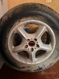 Gomma con cerchio in lega