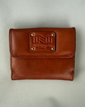 Portafoglio Nannini donna pelle nero o marrone