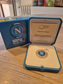 Medaglia celebrativa 3° scudetto SSC Napoli
