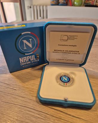 Medaglia celebrativa 3° scudetto SSC Napoli