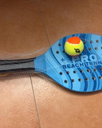 Coppia racchette Beach Tennis con pallina