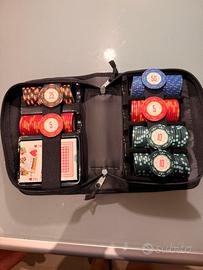 Kit portatile per gioco del poker