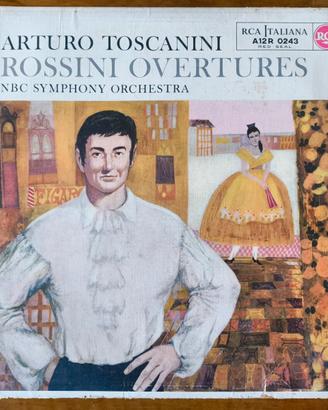 Arturo Toscanini - Rossini Overtures LP raro 33"
