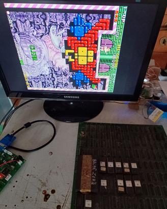 Brick Zone Suna 1992 Arcade Jamma Puzzle