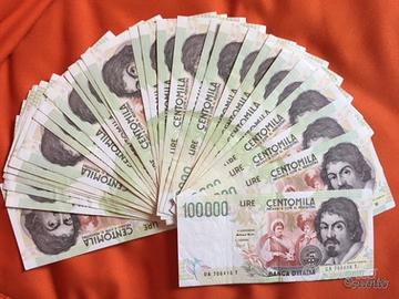 Nr. 1 Banconota circolata da 100 mila lire