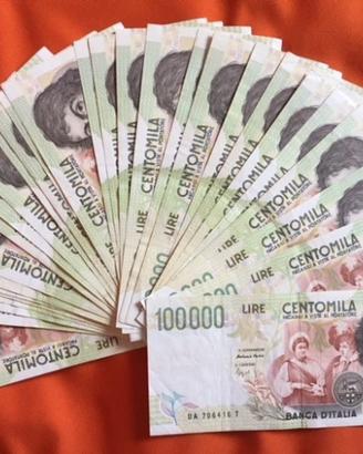 Nr. 1 Banconota circolata da 100 mila lire