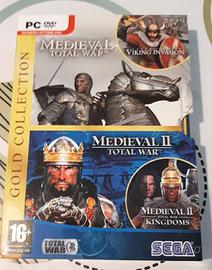 PC GAMES MEDIEVAL TOTAL WAR 1+2 GOLD EDITION ITALI