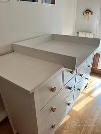 Adattatore fasciatoio per cassetiera hermes ikea