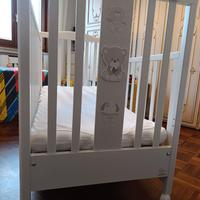 Lettino Italbaby in legno Massello di Faggio