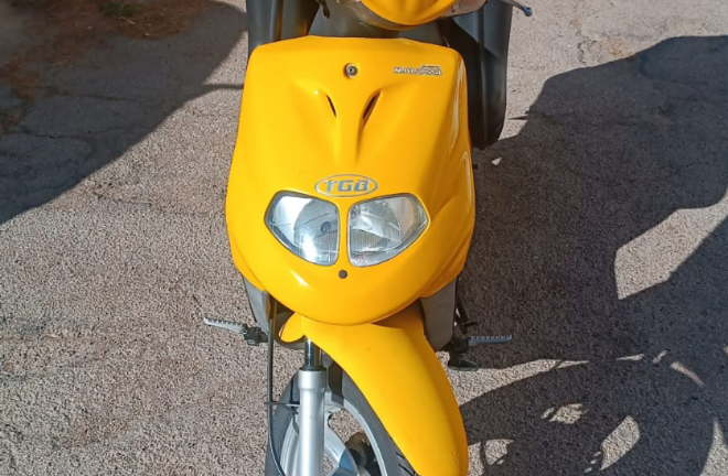 Scooter completamente ristrutturato