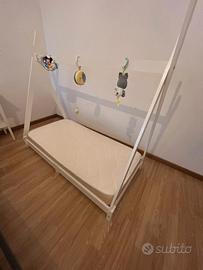 Lettino più materasso