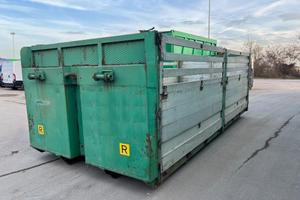 CONTAINER SCARRABILE USATO A PIANALE CON SPONDE