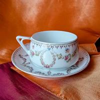 Tazza Jugendstil  porcellana Bohemia '900