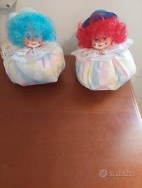 Bomboniera carillon vintage pagliaccio/clown