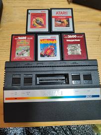 Atari 2600 Console con 5 Giochi