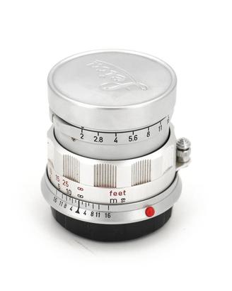 Leica Summicron-M 50mm f/2 Chrome Type 2 o Rigid