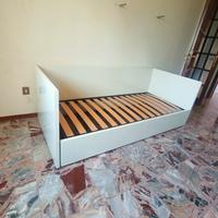 lettino con doppio letto estraibile 