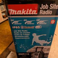 Makita dmr115 radio portatile cantiere 