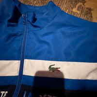 Felpa lacoste azzura bambino 10/11 anni