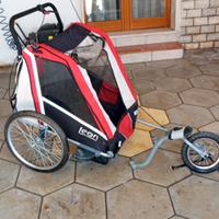 Carrello bici per bambini