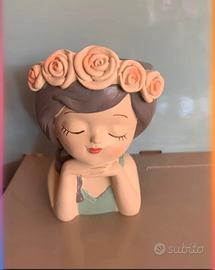 Vaso a forma di fatina