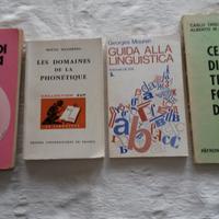 LIBRI LINGUISTICA E FONETICA anni '70