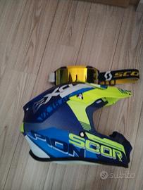 casco+fodera+maschera+corazza moto