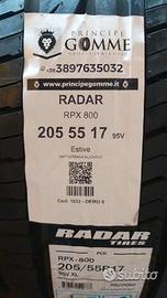 2 gomme 205 55 17 RADAR A1633